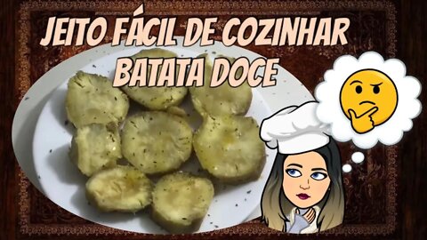 [DICA] Como Cozinhas Batata doce 🍠 Em 8 Minutos | Fácil e pratico - Como não pensei nisso antes 😱😱