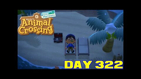 Animal Crossing: New Horizons Day 322 - Nintendo Switch Gameplay 😎Benjamillion