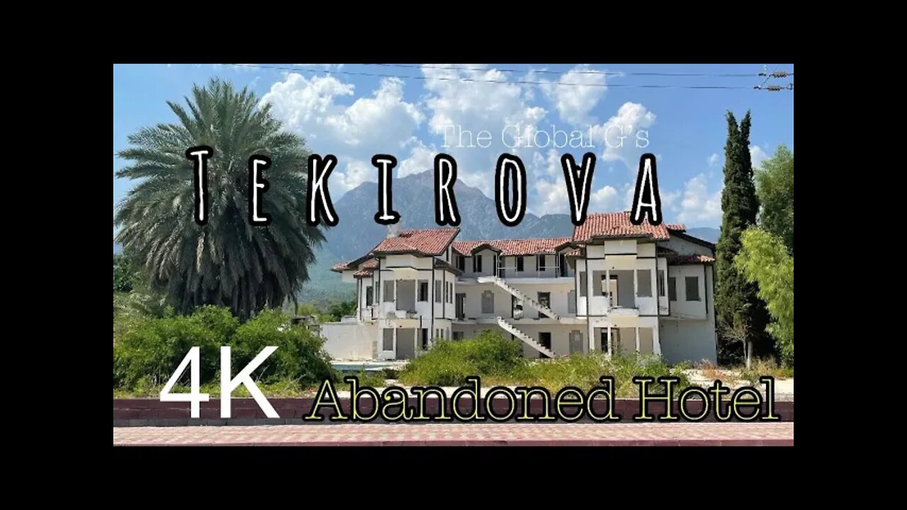 TURKEY Exploring Abandoned Hotel in Tekirova (4K)