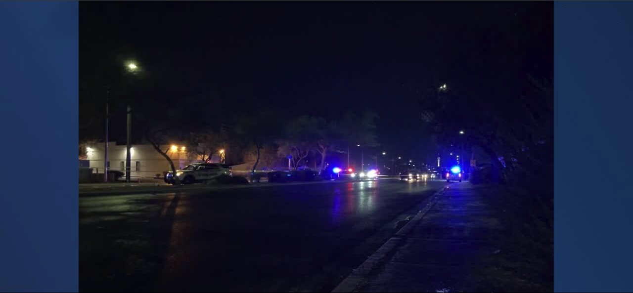 North Las Vegas Police close N Martin Luther King Blvd for homicide investigation