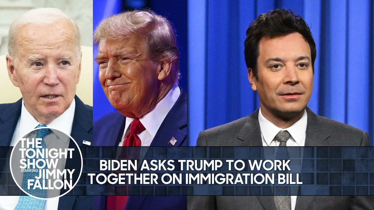 Biden Asks Trump to Work Together on Immigration Bill, Trump Might Be Forced to Sell His Properties