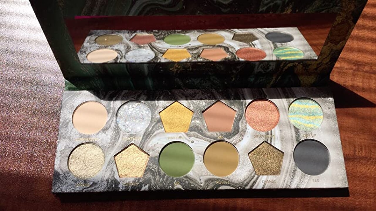 ELLESY 12 Colors Highly Pigmented Eyeshadow Makeup Palette-Rebirth