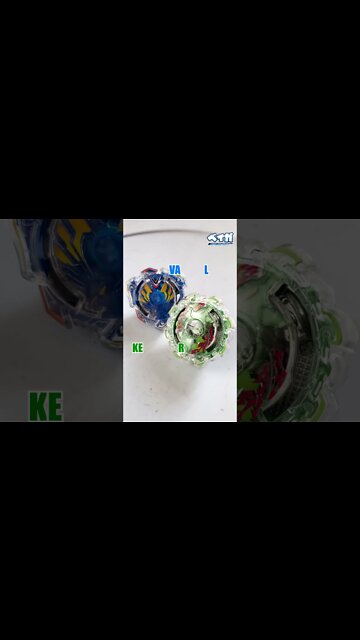 VALKYRIE .W.A vs KERBEUS .C.D - Beyblade Burst ベイブレードバースト