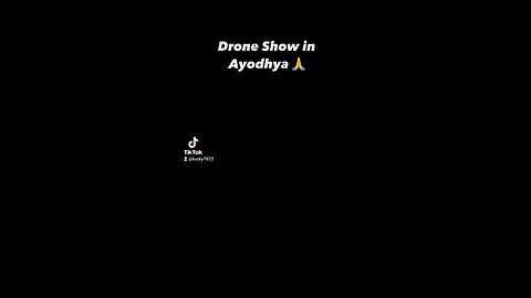 #Jaisiyaram#Ayodhya#droneshow