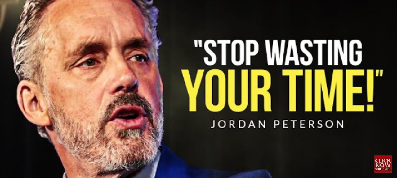 Jordan Peterson's inspirational speech, STOP WAITING TIME, is a powerful one for success.