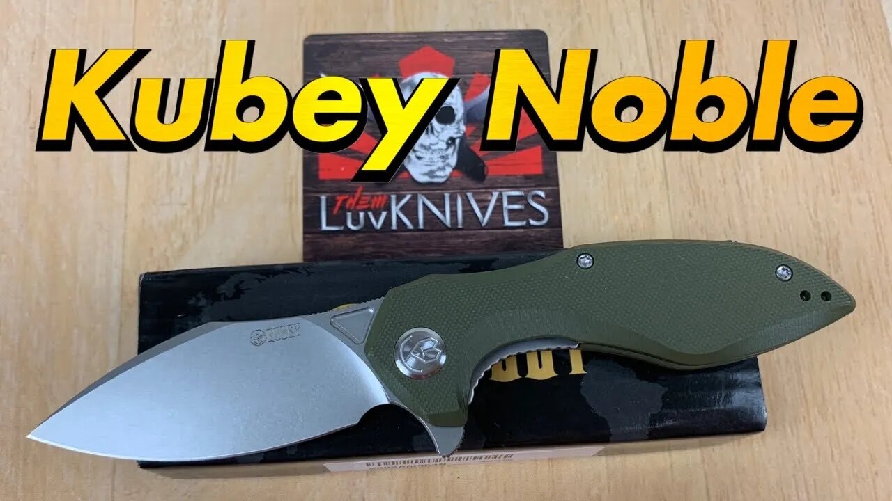 Kubey KU236 Noble / includes disassembly/ budget friendly EDC !