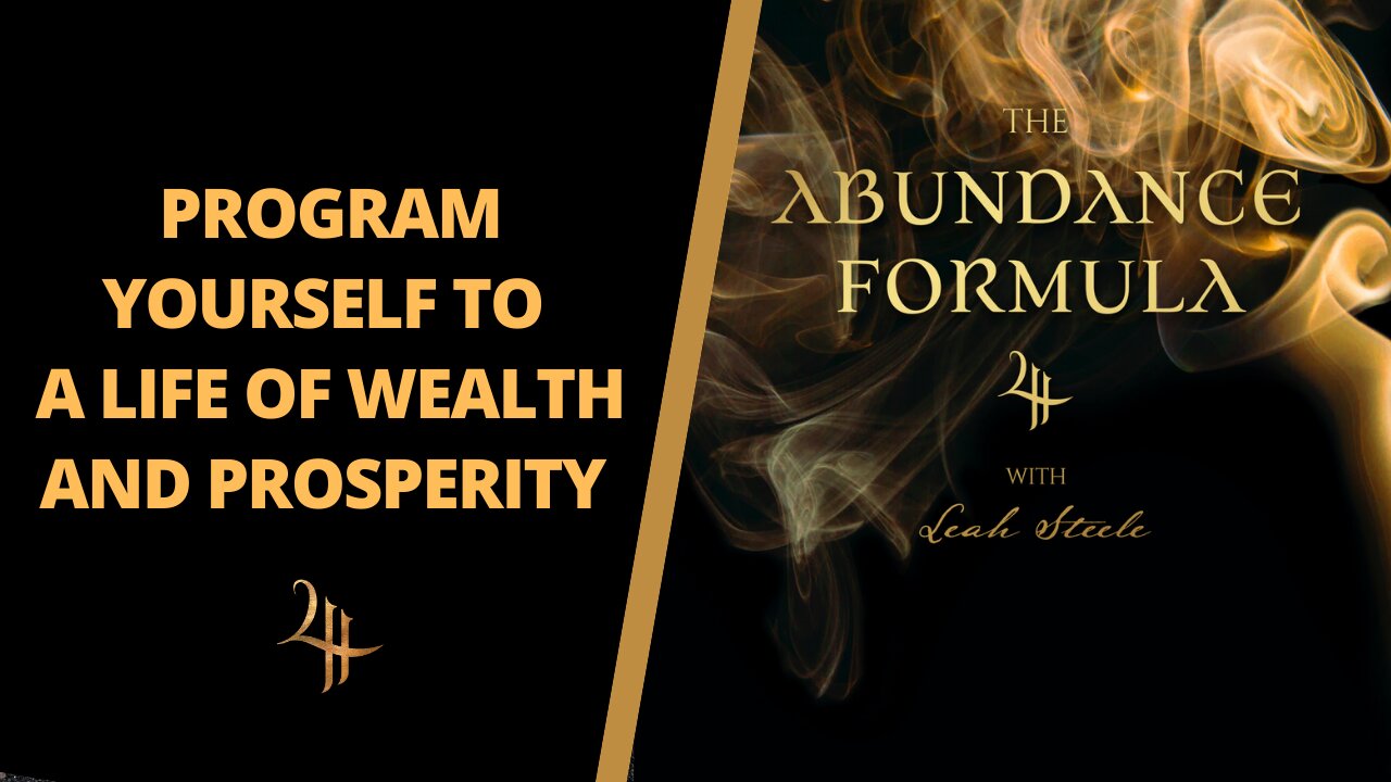 PROGRAM YOURSELF TO A LIFE OF WEALTH AND PROSPERITY