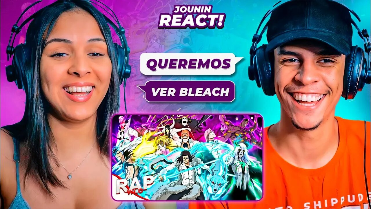 Rap dos Espadas ( Bleach ) | WLO | Conjunto { Prod.WB } | [ React Rap Nerd ] 🔥