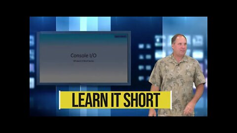 Introduction to C#: Console I/O