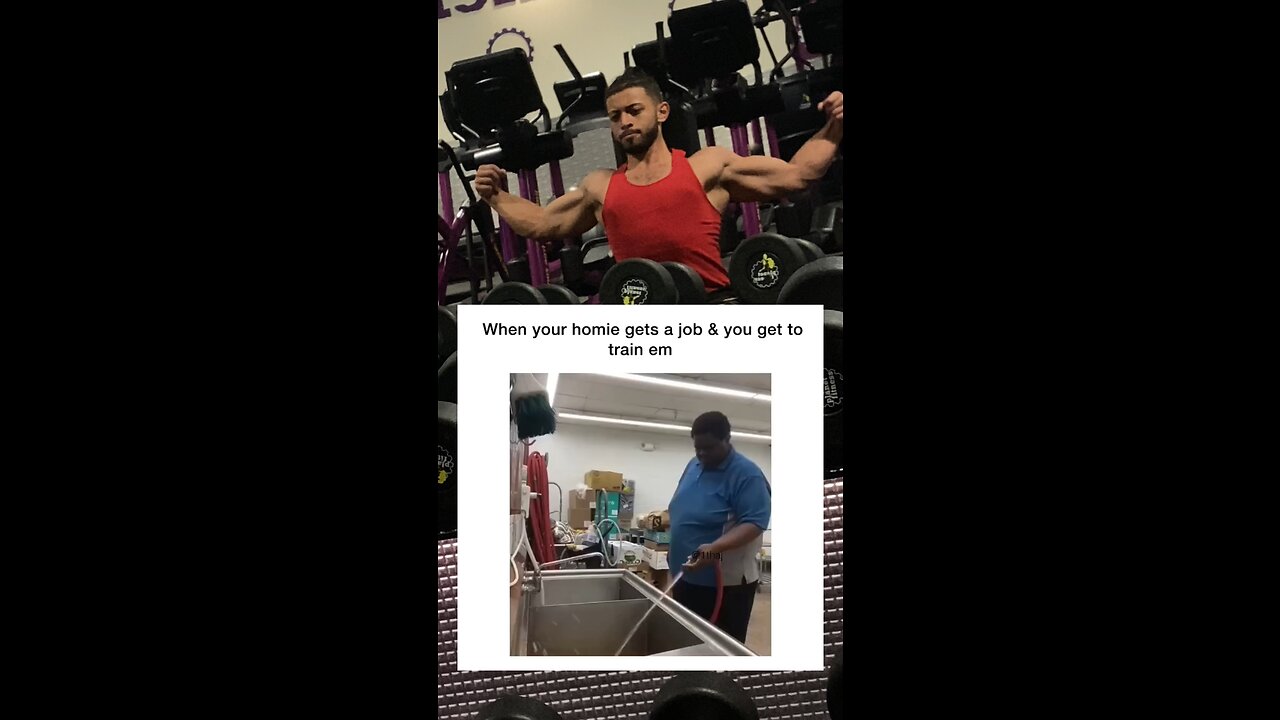 When you train your friends at the job