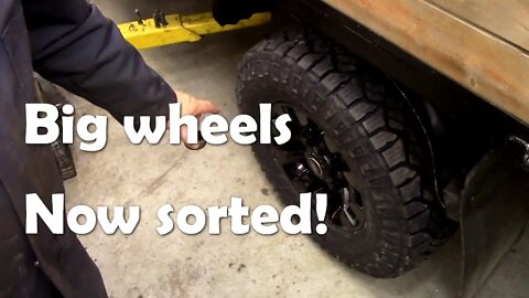 Big wheels - now sorted!