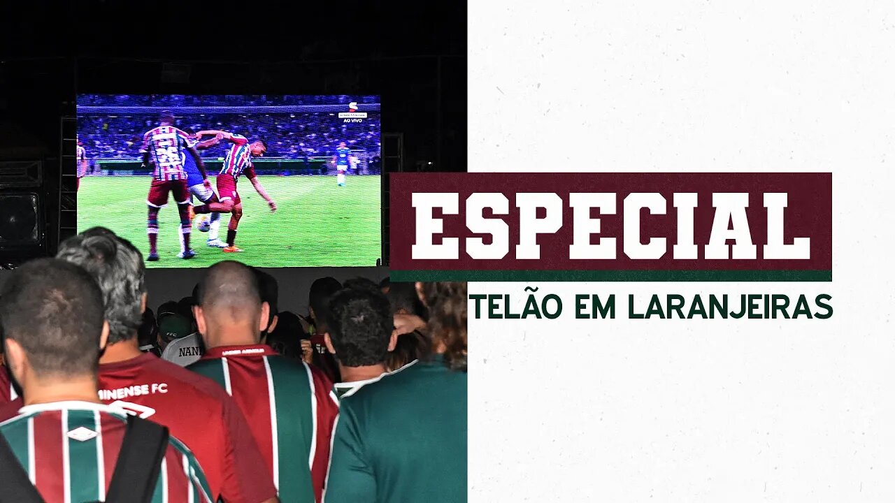 FESTA EM LARANJEIRAS! TRICOLORES SE REÚNEM PARA VER A CLASSIFICAÇÃO NA COPA DO BRASIL