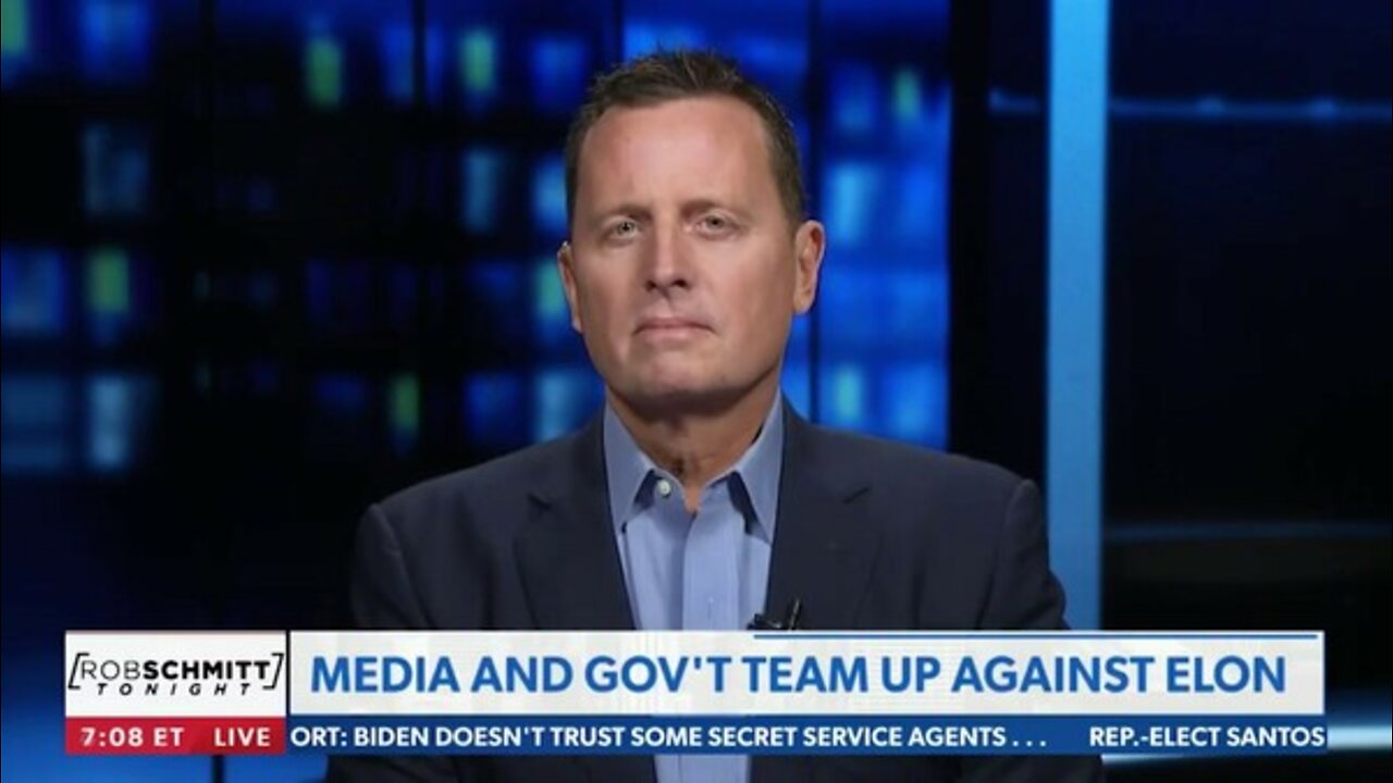 Ric Grenell joins Rob to discuss the mainstream media attacks on Elon Musk