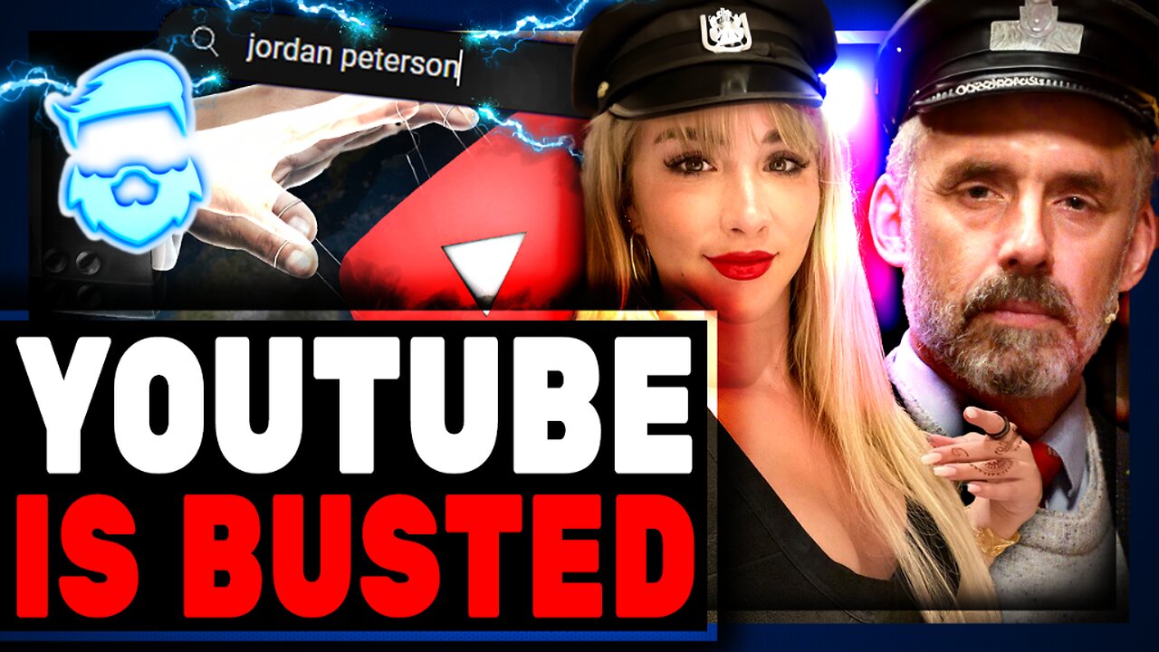 Youtube BUSTED By Jordan B Peterson In PATHETIC New Censorship Tactic!