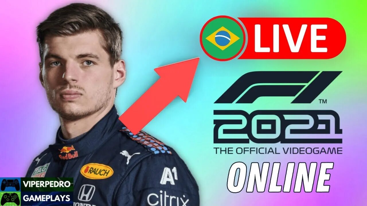 [LIVE] F1 2021 | Jogando Online / Multiplayer com volante - PC Steam Gameplay PT-BR #1