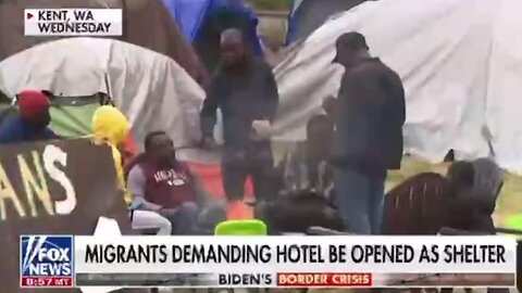 Illegals Demanding Hotel Be Opened As a Shelter...😳