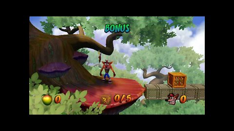 Crash Bandicoot 1 remake - Level 2: Jungle Rollers