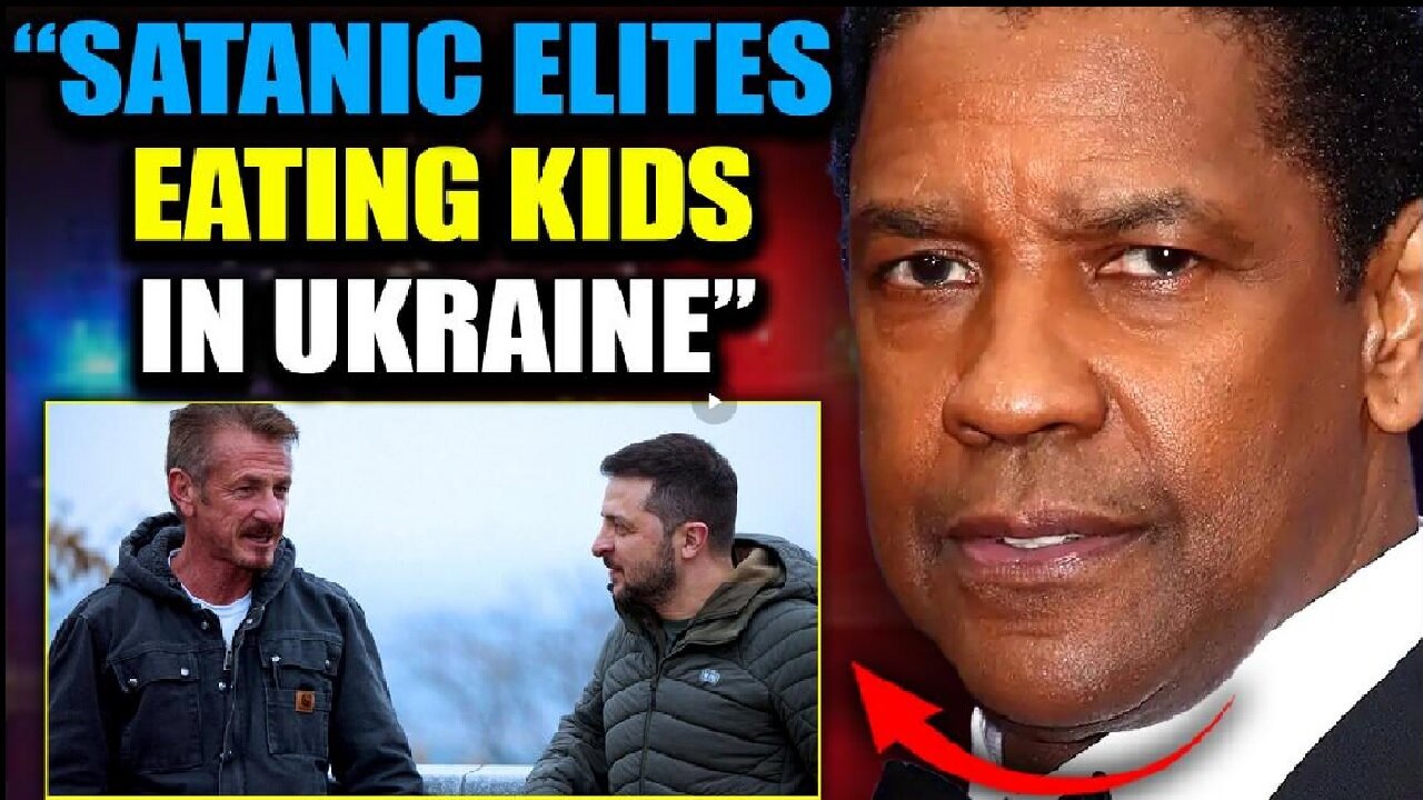 Denzel Washington: Hollywood Elites Are Taking 'Adrenochrome Tours' of Ukraine