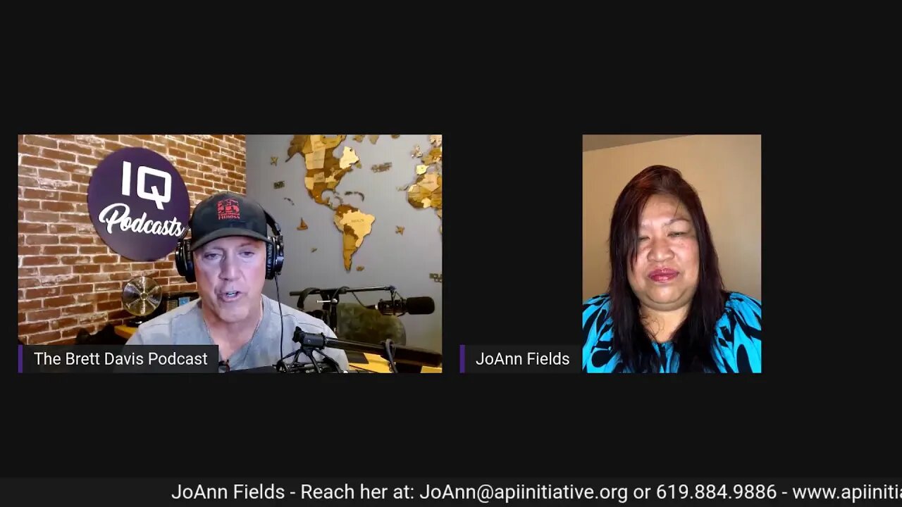 JoAnn Fields LIVE on The Brett Davis Podcast