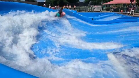 flowrider - Maggie - 1 at Soak City, Kings Island