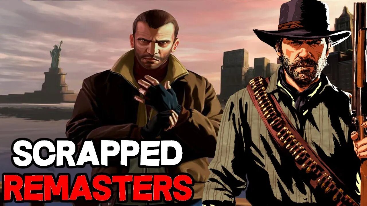 Rockstar Scrapped Remasters Of GTA 4 & Red Dead Redemption?