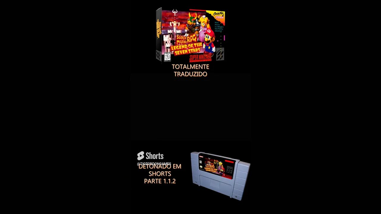 🍄🌟SUPER MARIO RPG SNES DETONADO EM SHORTS PARTE 1 1 2🍄🌟