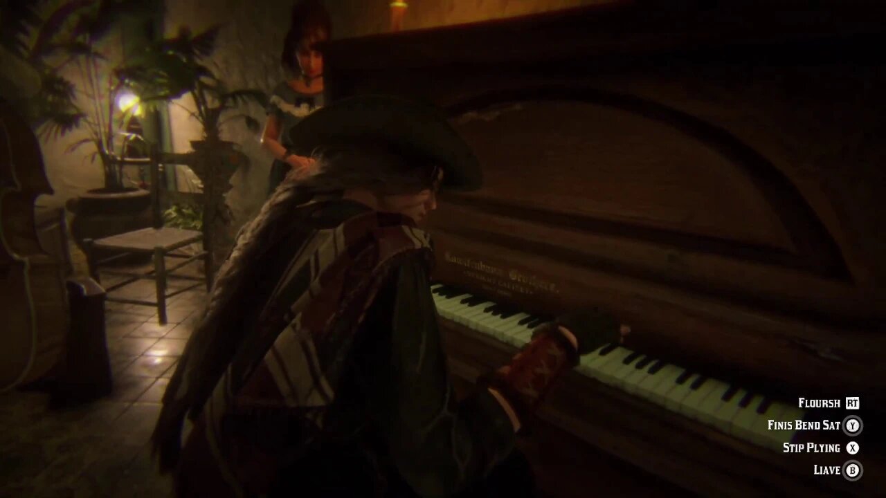 Red Dead Online PC - The Drunk Piano Playing Outlaw