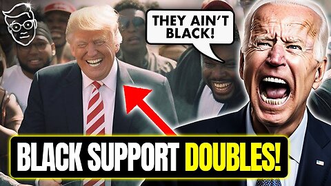 Biden As Trump's Black Support DOUBLES