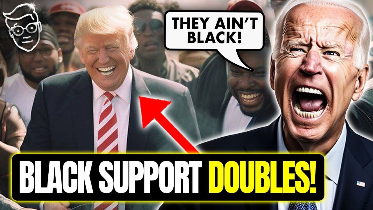 Biden As Trump's Black Support DOUBLES