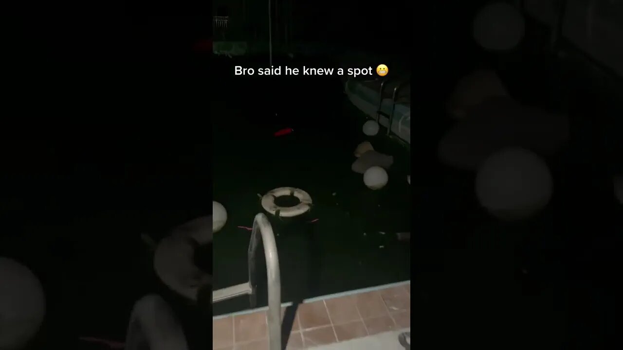 Bro said he knew a spot 😬