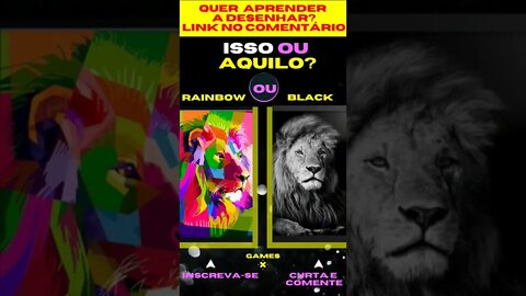 E AGORA ? COLORIDO OU PRETO ? O QUE VOCÊ PREFERE ? ISSO OU AQUILO ? #quiz #issoouaquilo #game #jogos