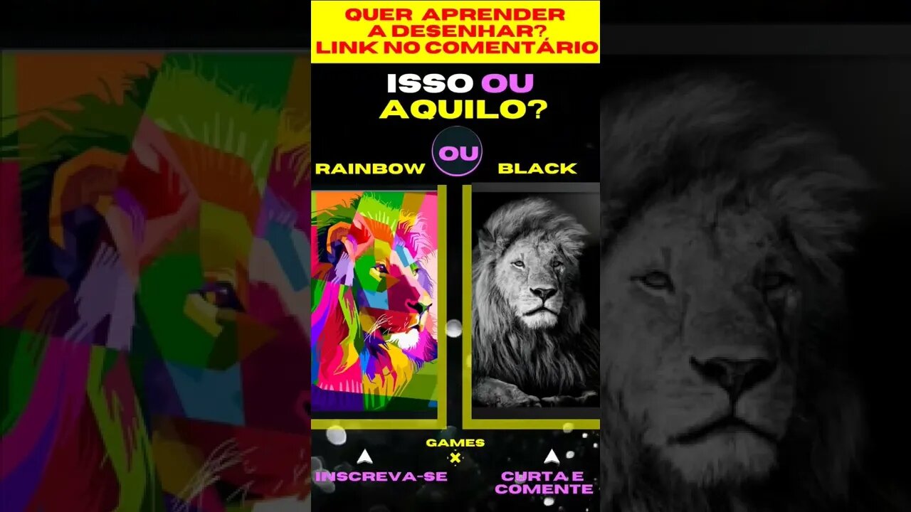 E AGORA ? COLORIDO OU PRETO ? O QUE VOCÊ PREFERE ? ISSO OU AQUILO ? #quiz #issoouaquilo #game #jogos
