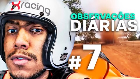 ASSISTINDO XRACING OBSERVAÇÕES DIÁRIAS #7