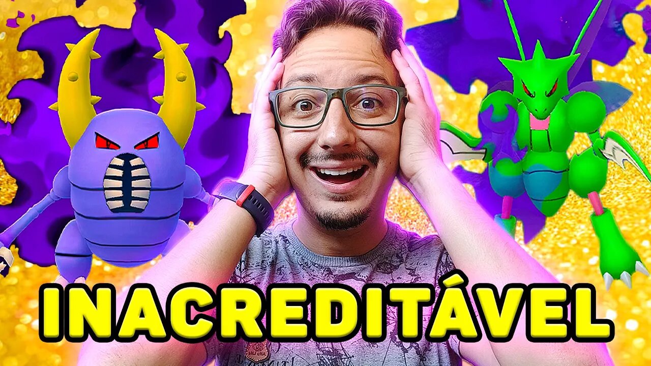 SHINY RARÍSSIMO! O POKÉMON MAIS PERFEITO POSSÍVEL! INACREDITÁVEL! POKÉMON GO! #Mestre50