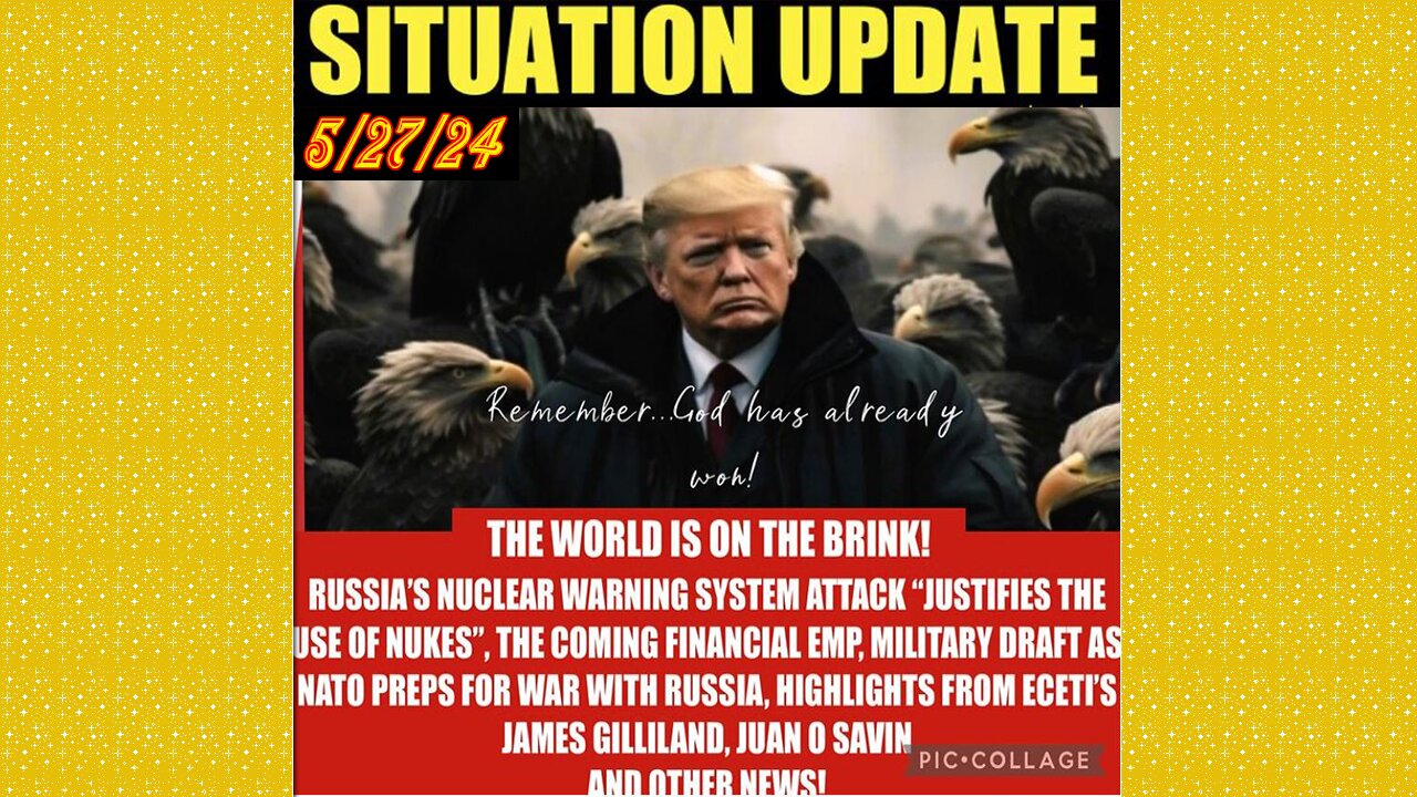 SG Anon. Juan O Savin ~ Situation Update 5/27/24 ~ Restored Republic > Judy Byington- Q+ White Hats