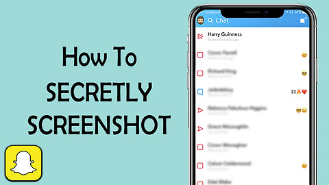 How to Screenshot a Snap Without Them Knowing