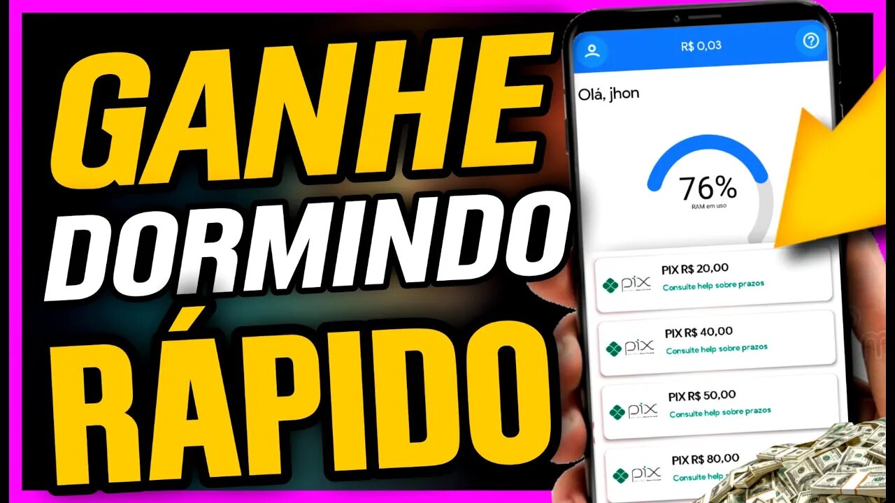 [MEGA LANÇAMENTO] JOGO que GANHA DINHEIRO de VERDADE PAGANDO no PIX