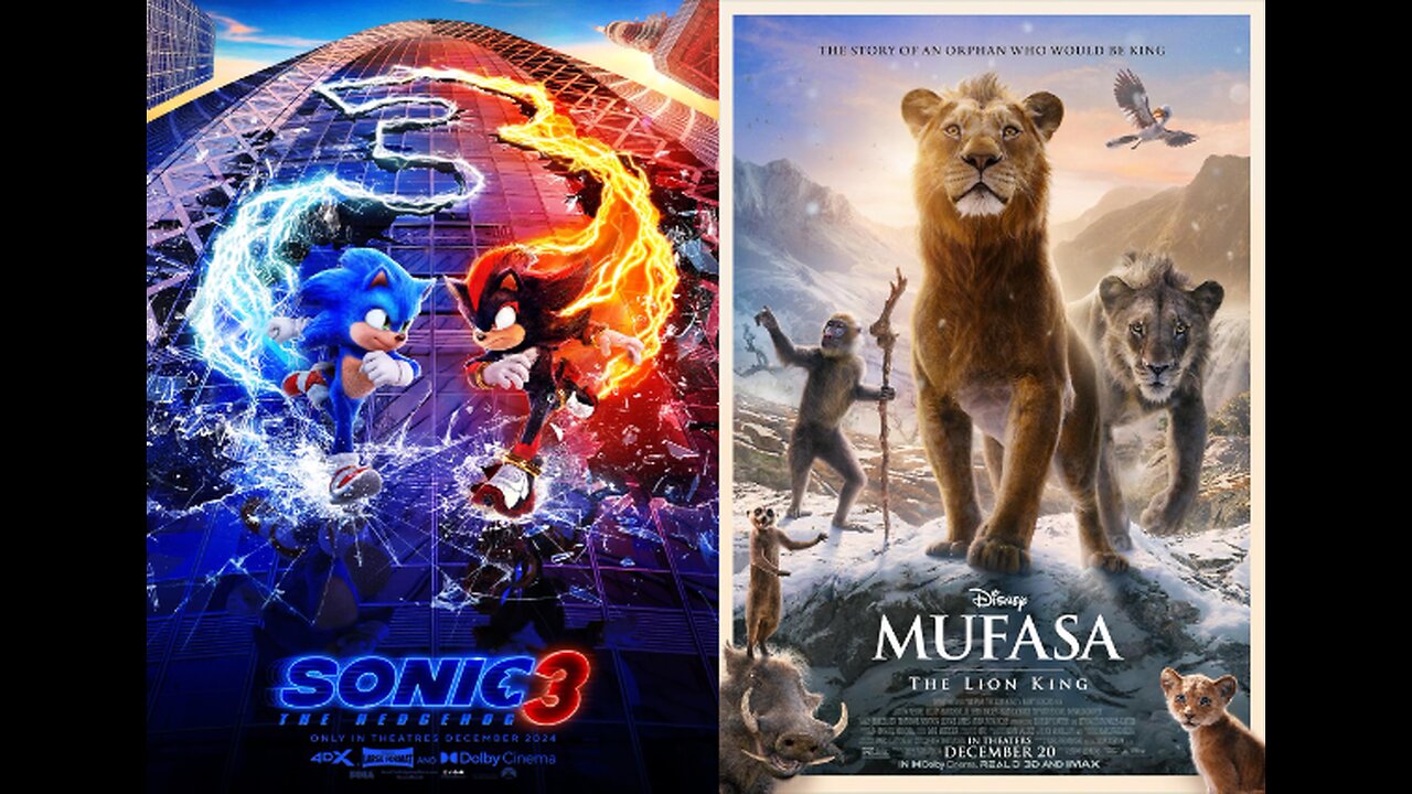 Why I think Sonic 3 overshadow Mufasa at the box office on december 20th