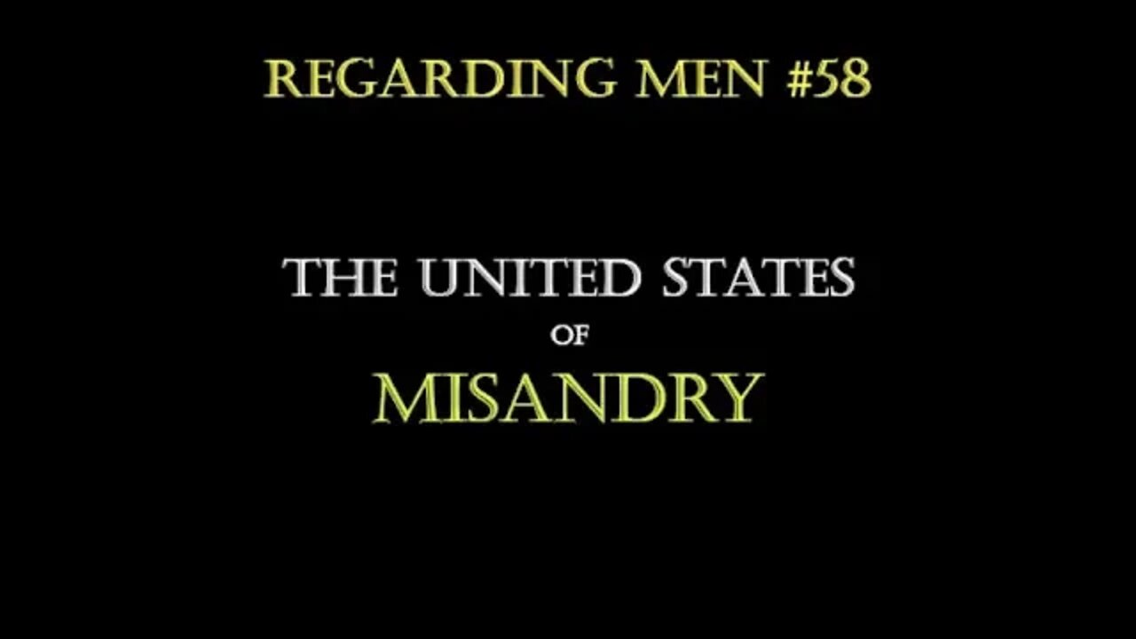 Coronavirus The United States of Misandry RM#58