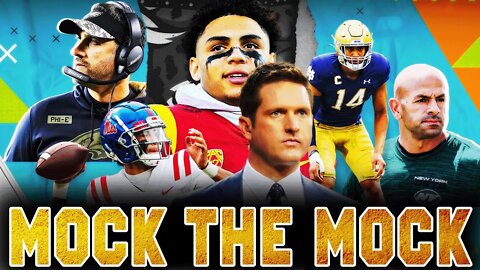 Todd McShay's 2022 NFL Mock Draft | Mock The Mock