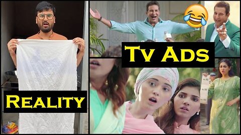 TV ADS VS REALITY - ariel powders vs amm powder