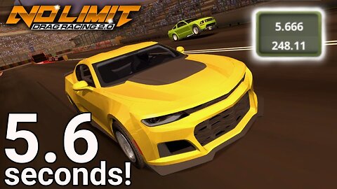 No Limit Drag Racing 2.0 - 5.6 Camaro ZL1 Tune v1.1.0 - Fast