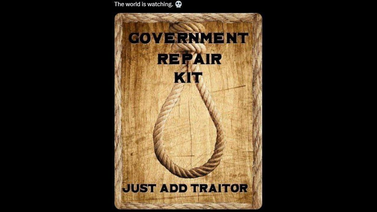 TREASON TREASON TREASON JUDGES WILL HANG 🏴 TREASON NEWS
