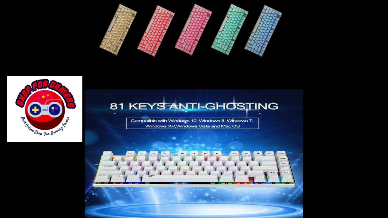 Mechanical Z-88 Multifunctional Gaming Keyboard