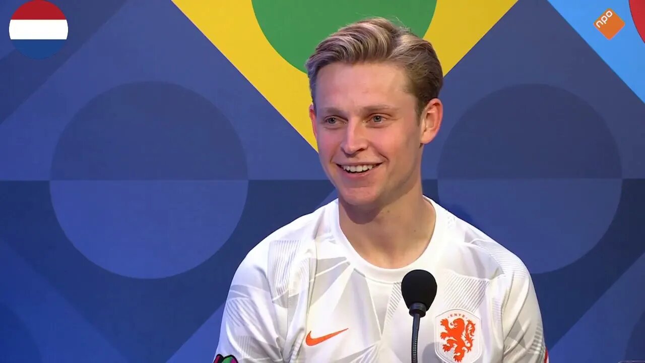 Vaderlijk advies Van der Vaart aan Frenkie de Jong: 'Kappen met dat gezeik op die scheidsrechter'.