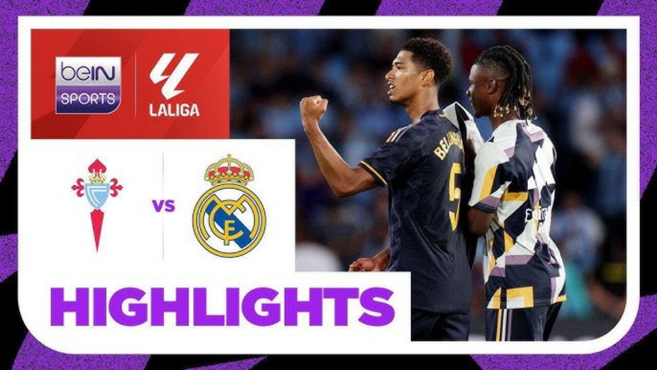 Rc CELTA 0- 1 real Madrid highlights [ la liga] 26/8/23 season 23/24