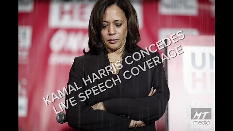 Kamala Admits Defeat. Live Coverage