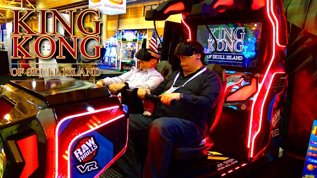 Raw Thrills Jumps Into VR With King Kong of Skull Island