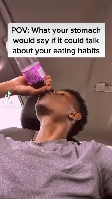 POV: What your stomach would say if it could talk about your eating habits