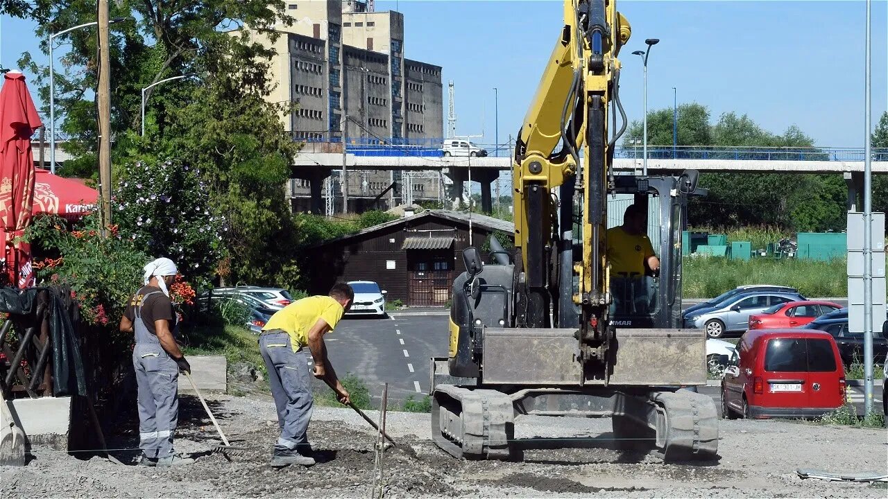 U tijeku su radovi na rekonstrukciji Ulice kralja Zvonimira u Sisku